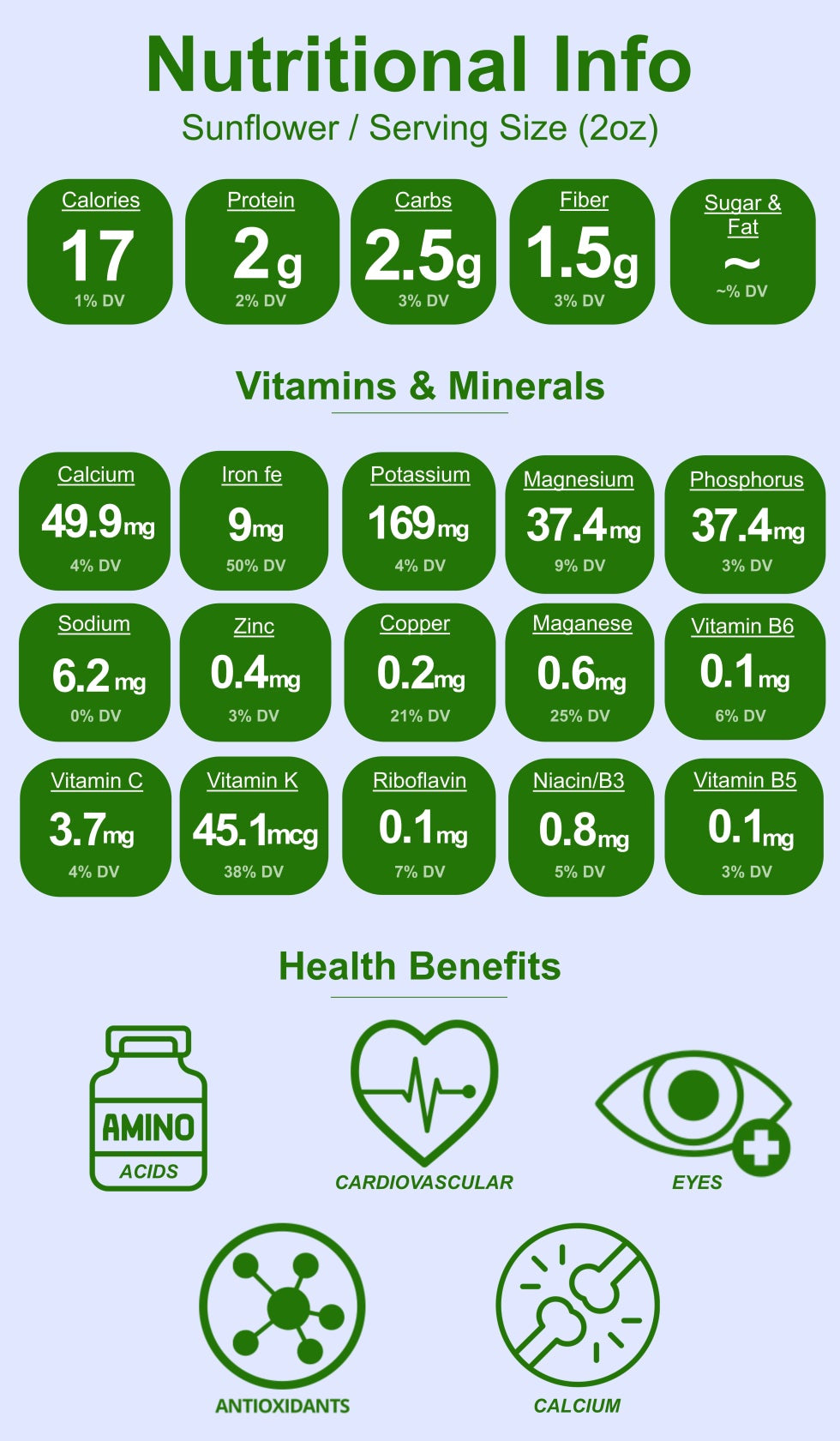 Sunflower microgreen